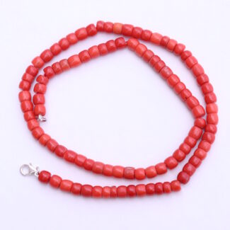 Vintage Mediterranean Coral Necklace 41gr